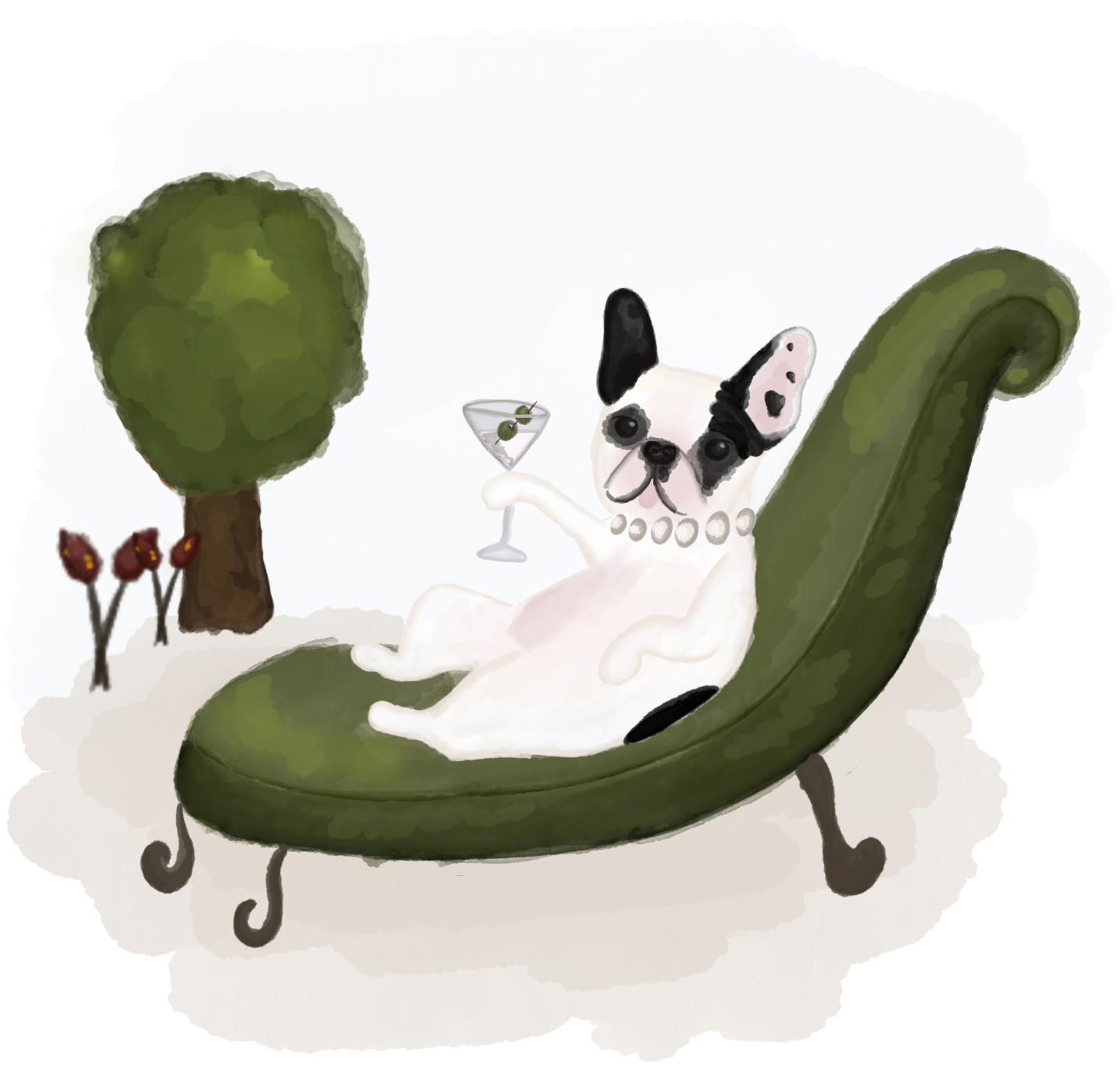 Dog illustration